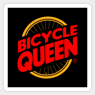 Bicycle Queen Cycling Gift For Female Cyclist Sticker